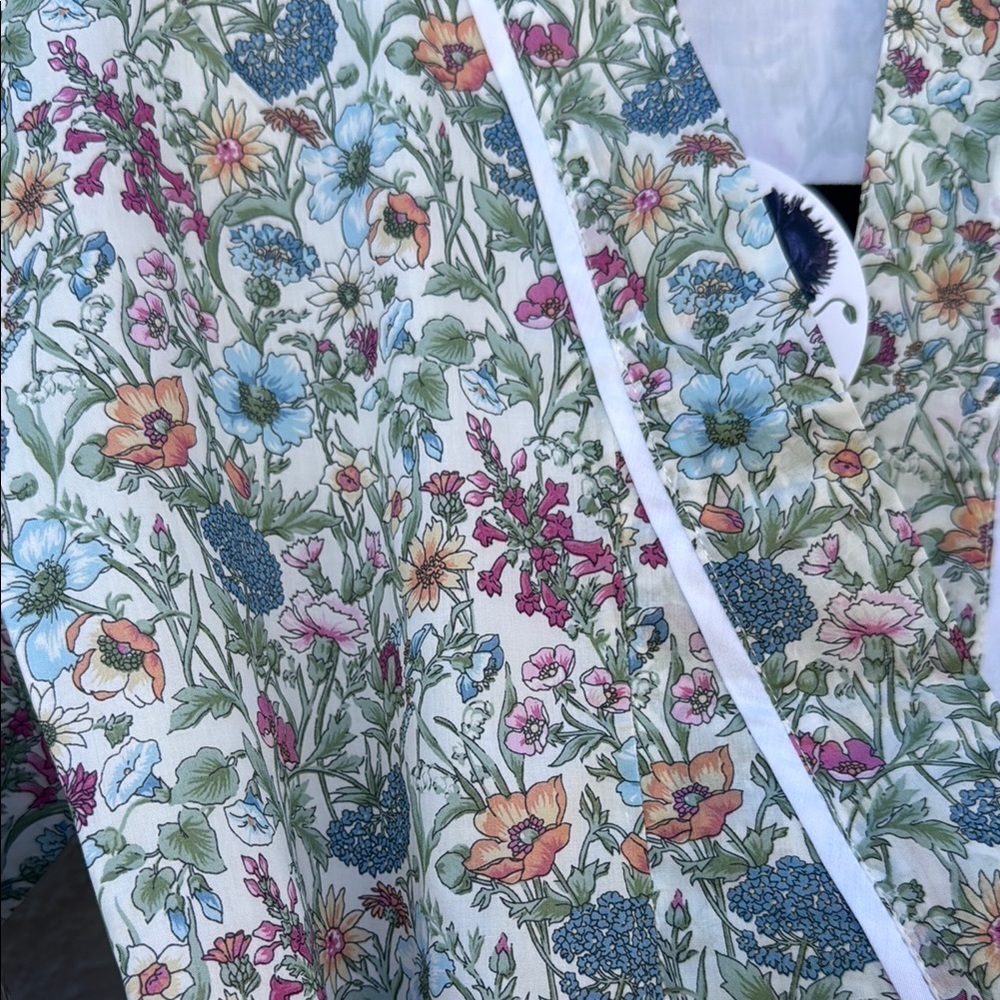 Floral Kimono Robe - Picture 3 of 6